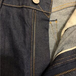 Levi's Dark Blue Straight Leg Jeans